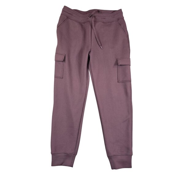 32 Degrees Heat Womens Jogger Pants M Purple Cargo Athleisure Streetwear - Picture 11 of 12